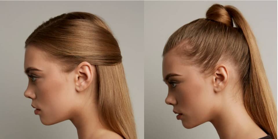 High Ponytail Hairstyle