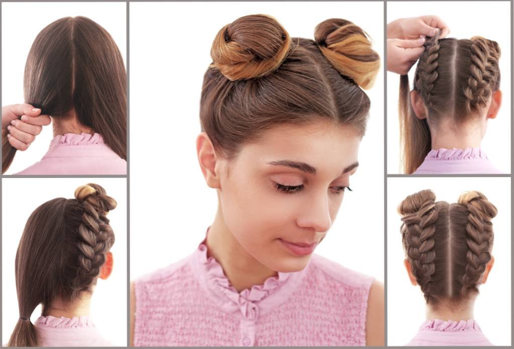 Space Bun Hairstyle